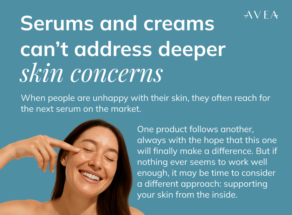 serums and creams can't address deeper skin concerns