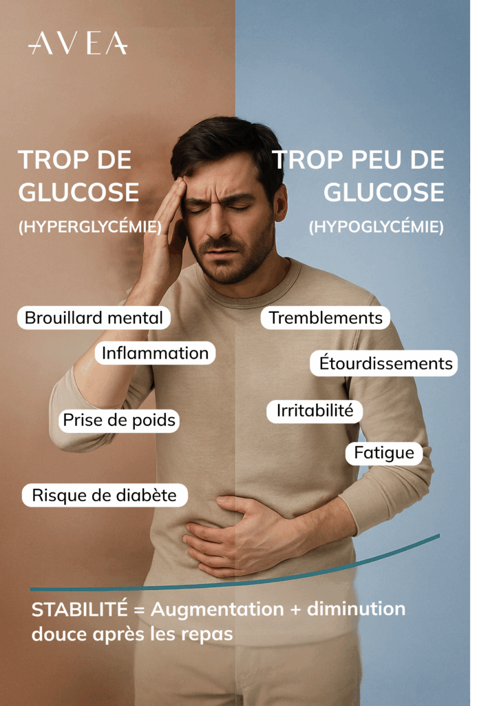 hyperglycémie vs hypoglycémie