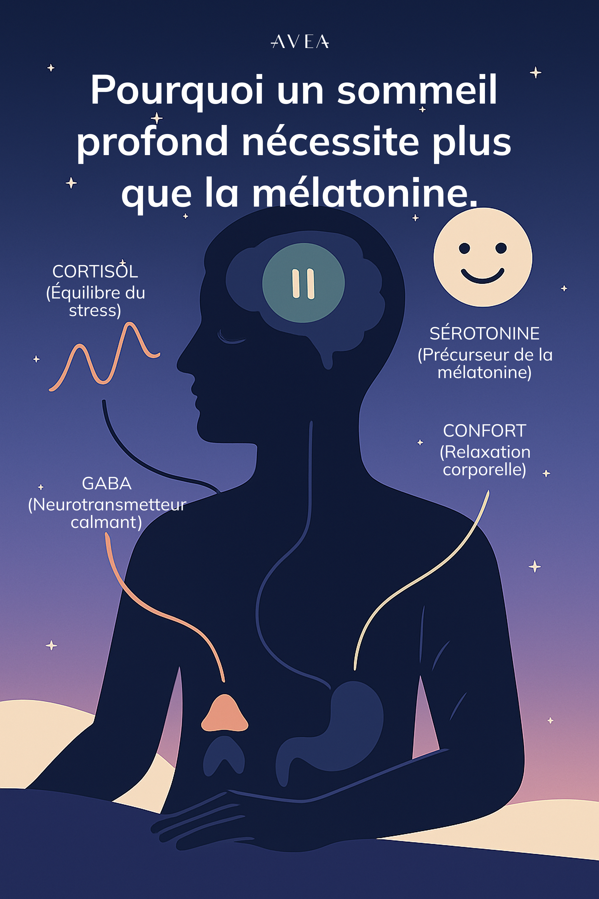 Pourquoi un sommeil plus profond nécessite plus que de la mélatonine