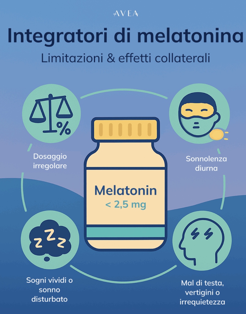 Integratori di melatonina