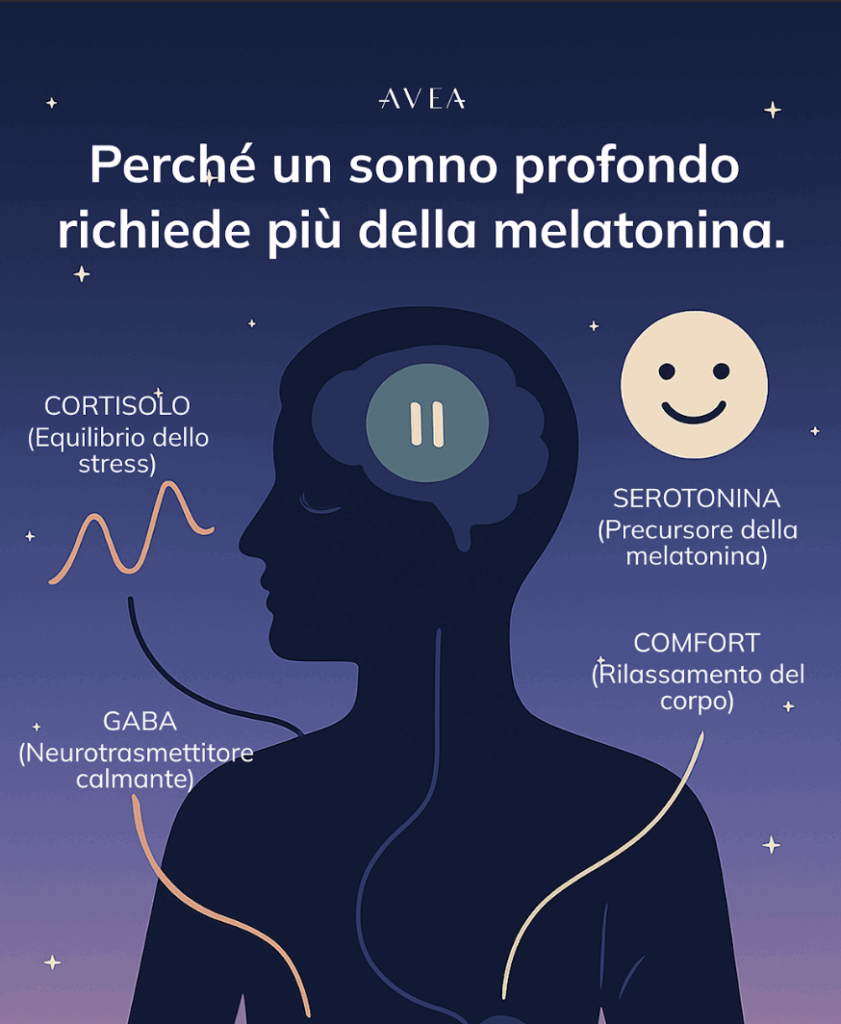perche un sonno profondo richiede piu della melatonina
