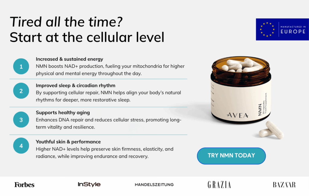 Why You're Tired And What Your Mitochondria Have to Do With It: AVEA NMN